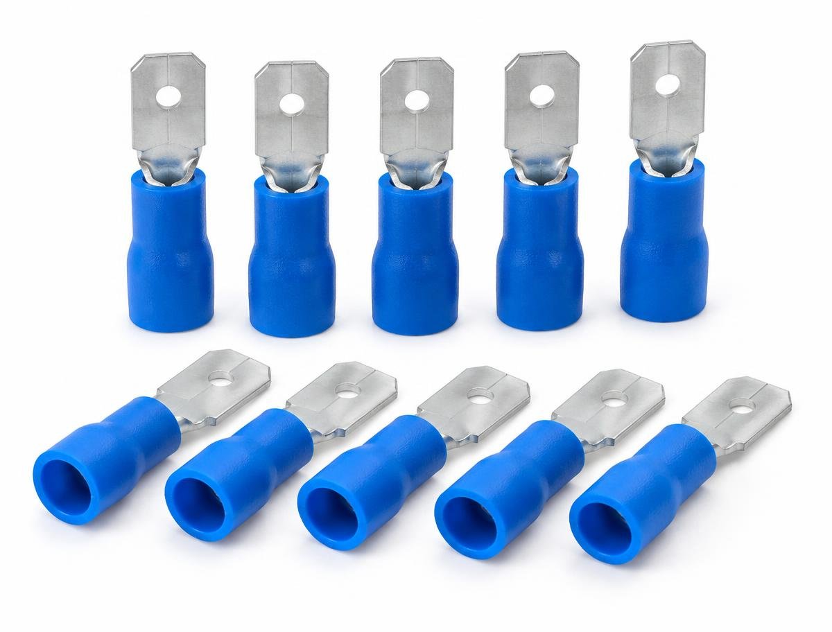 Insulated Cable Lugs — Blade Type — Cable Lugs & Ferrules supplied by Skyline