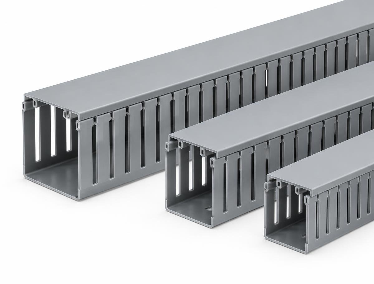 Slotted Panel Trunking — Cable Management supplied by Skyline